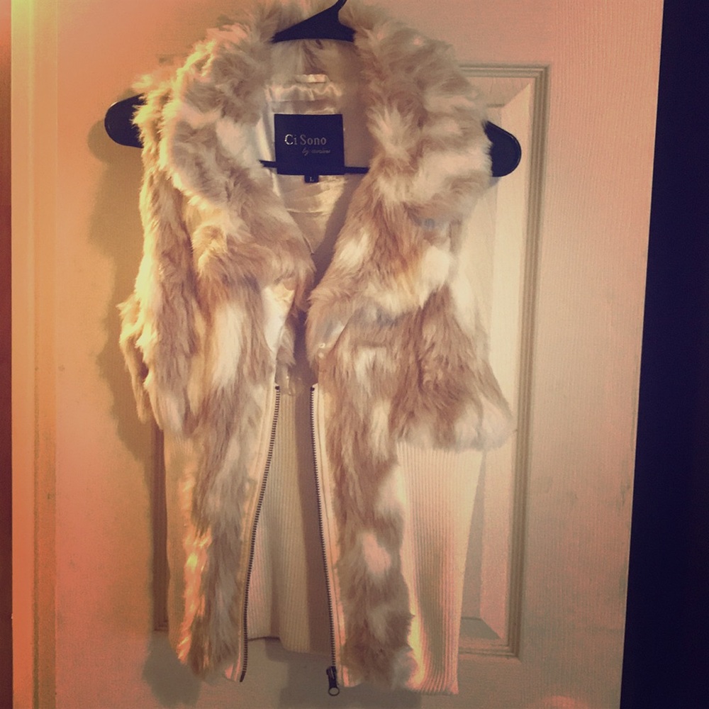 Fuax fur Vest